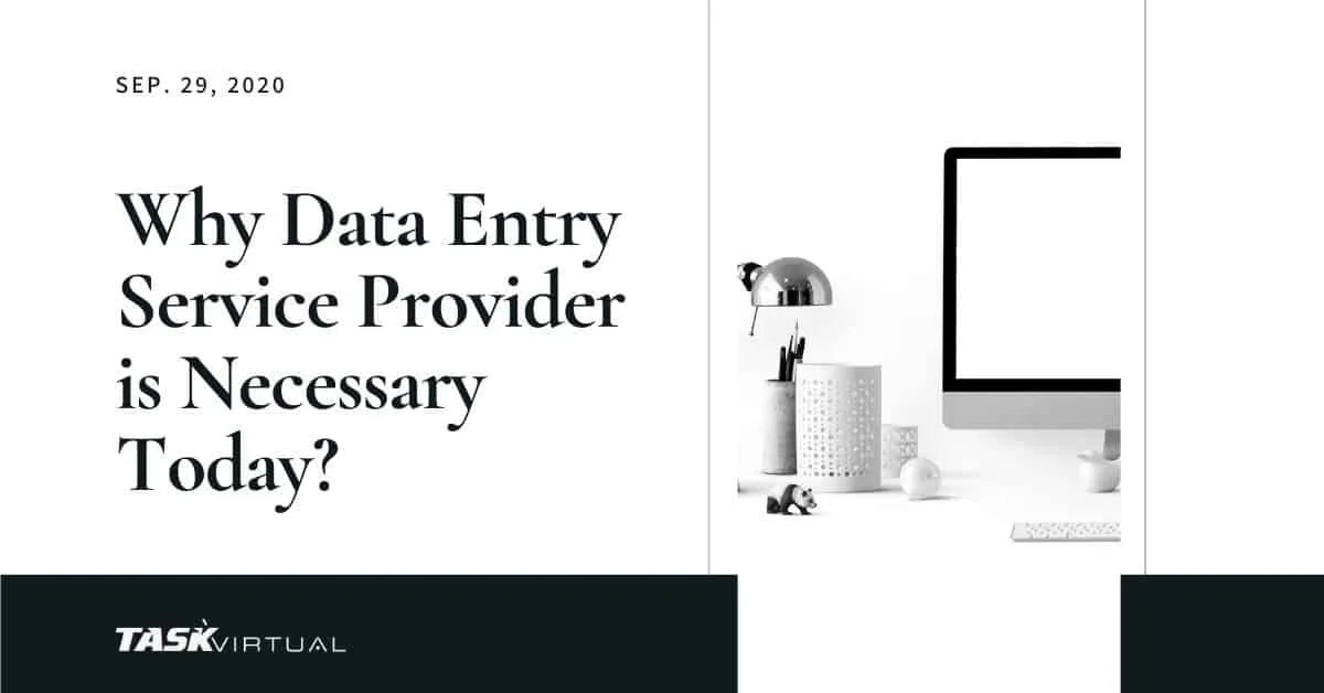 why data entry is important for business