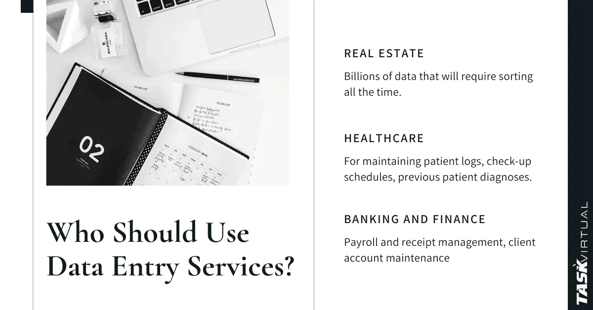 whi uses data enrtry services