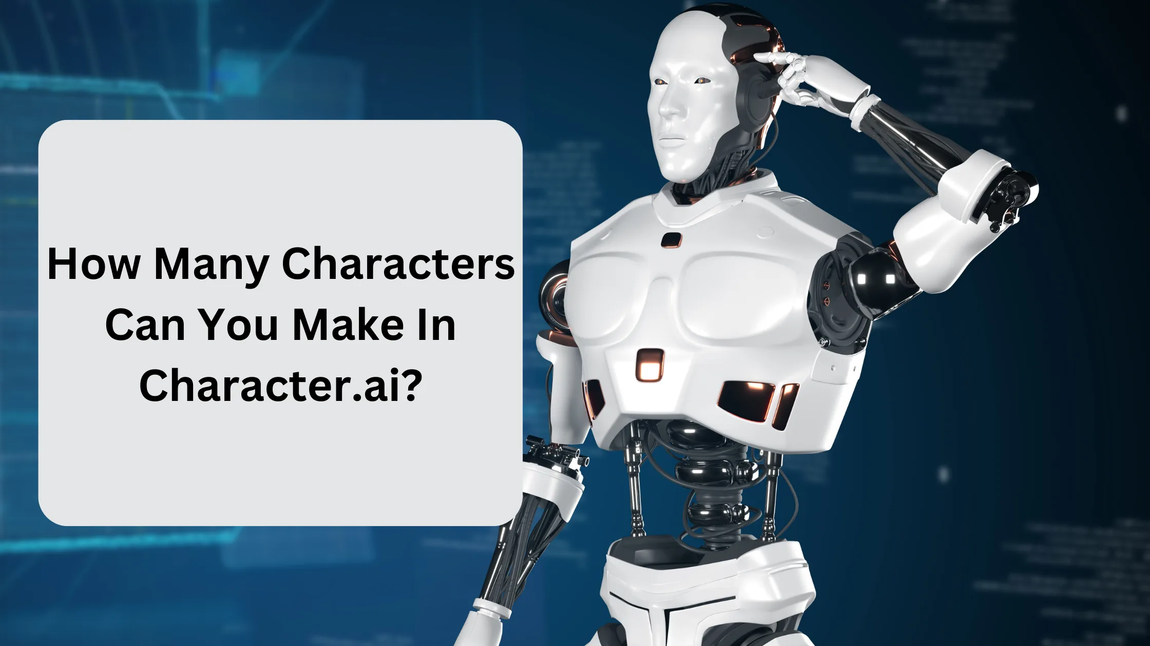 How Many Characters Can You Make In Character AI?