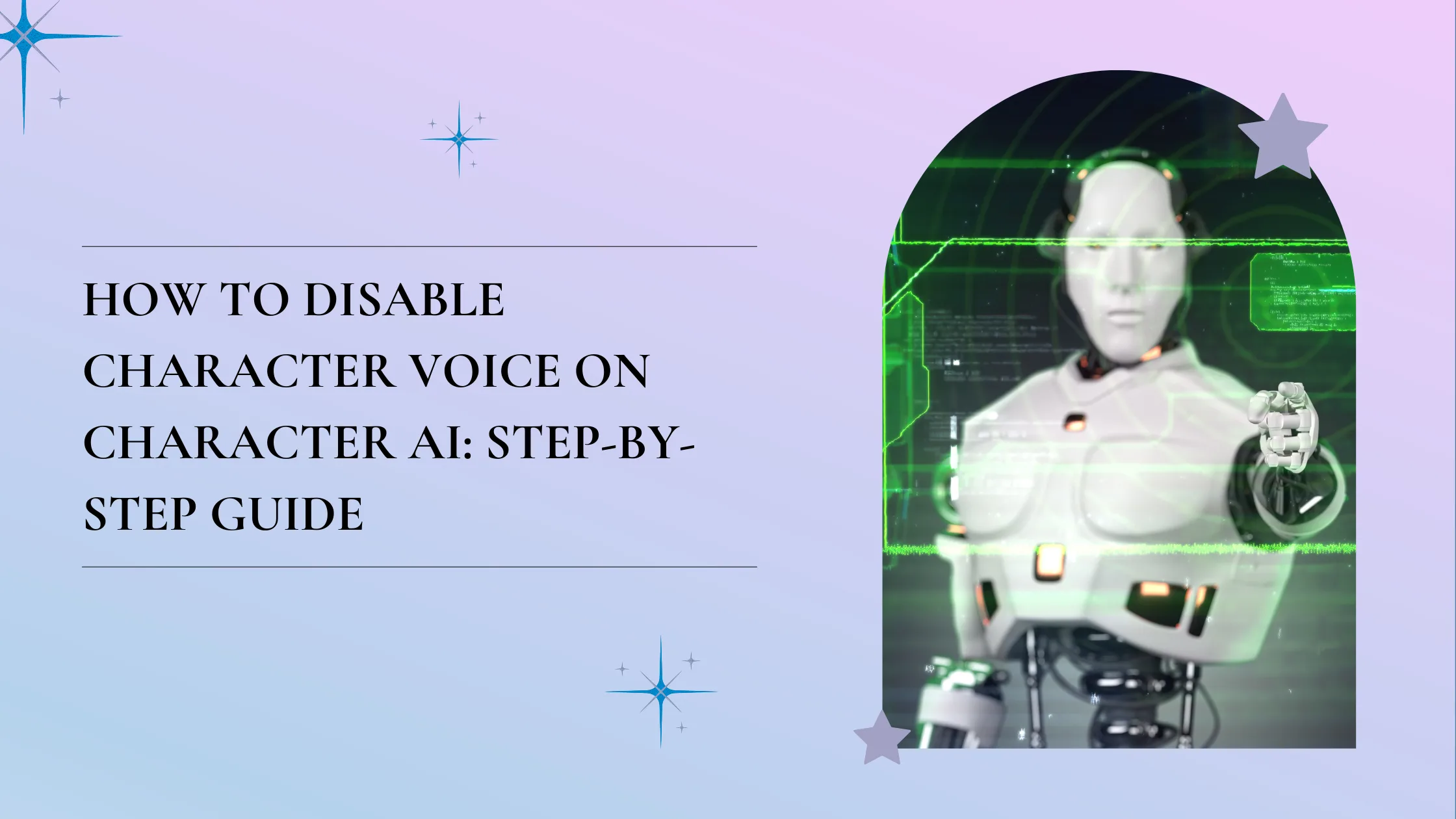 How to Disable Character Voice on Character AI: Step-by-Step Guide