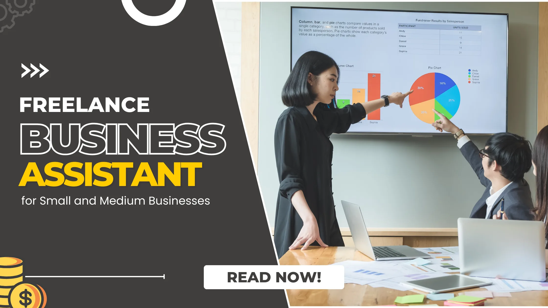 Freelance Business Assistant for Small and Medium Businesses