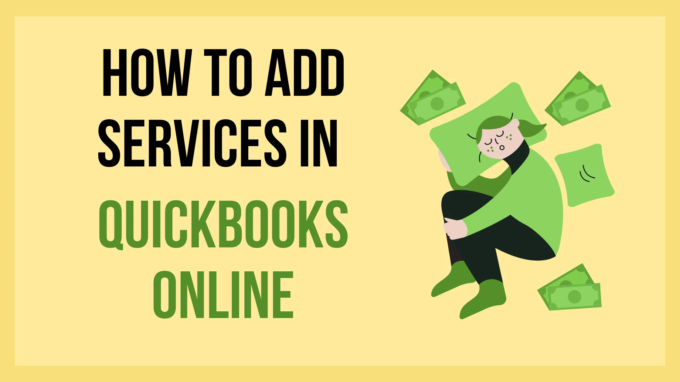 How to Add Services in QuickBooks Online