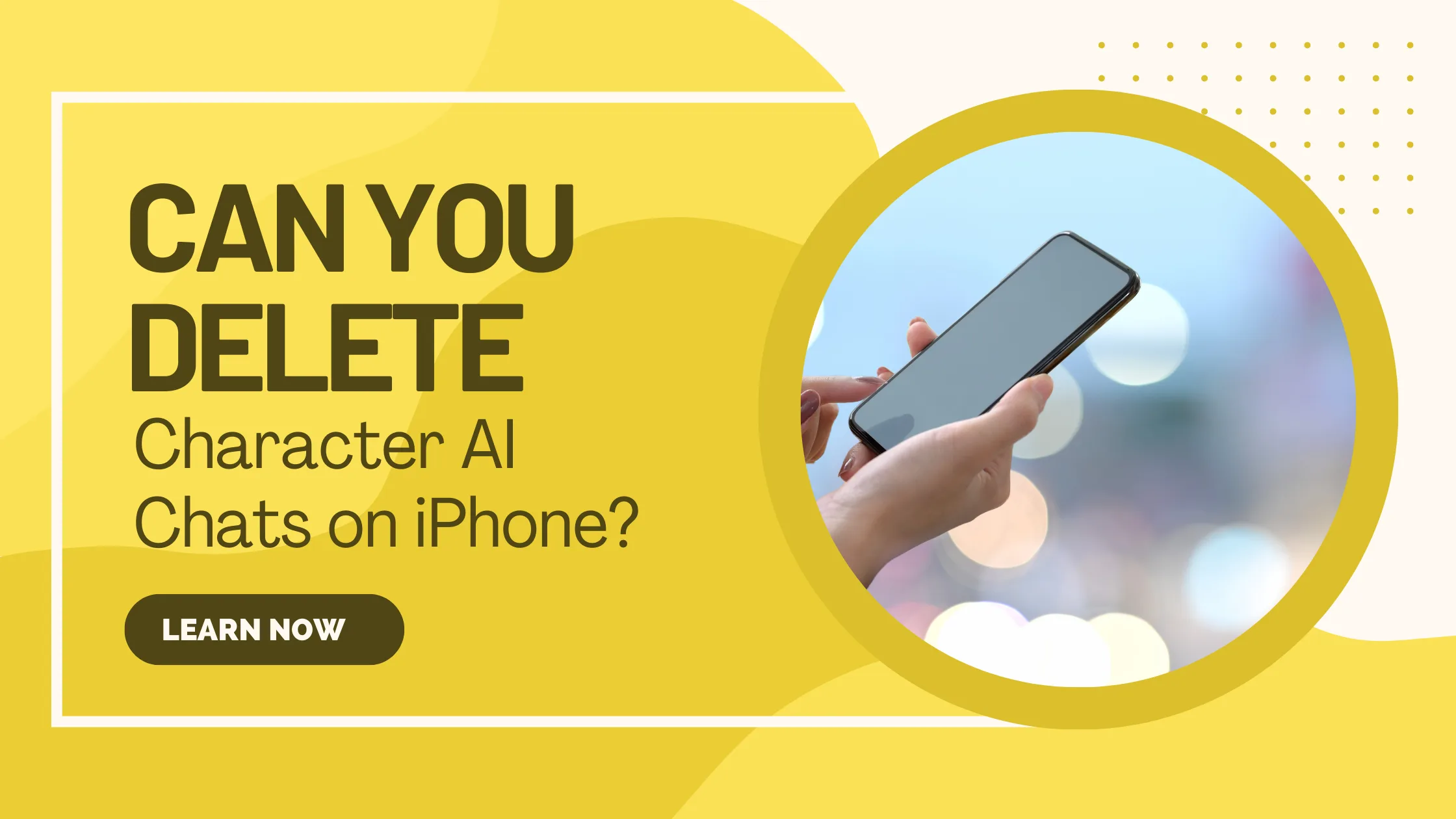 Can You Delete Character AI Chats on iPhone?