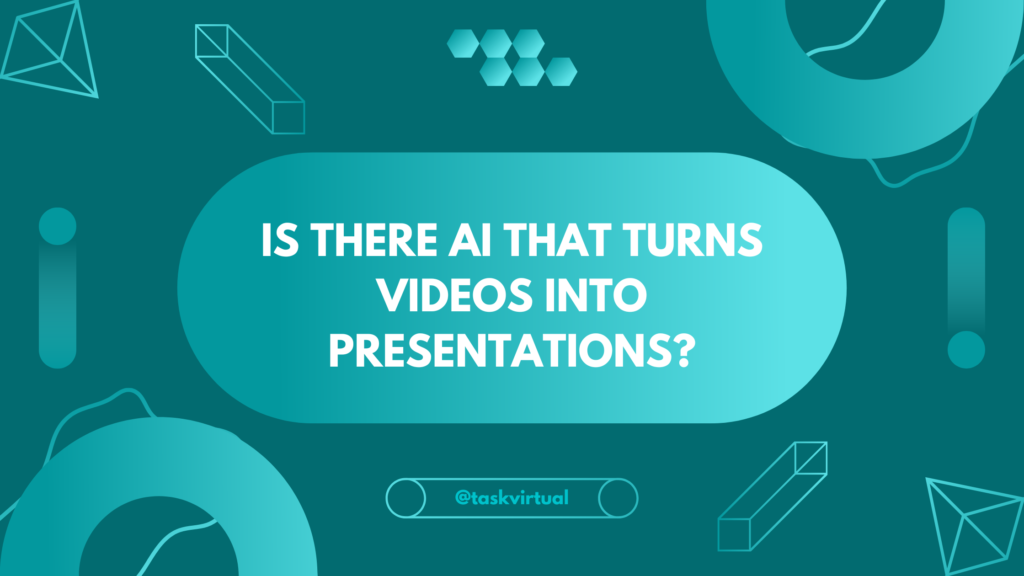 Is There AI That Turns Videos into Presentations?