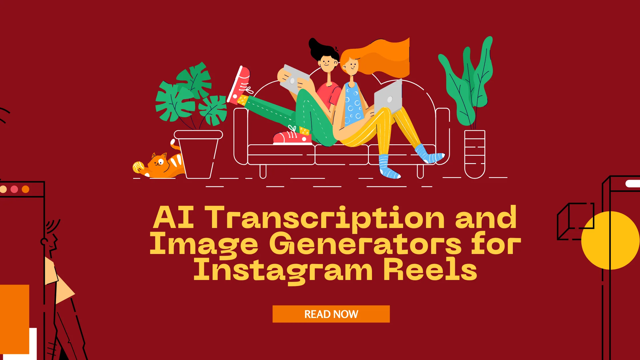 AI Transcription and Image Generators for Instagram Reels