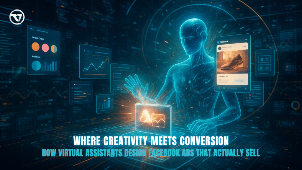 How Virtual Assistants Create High-Converting Facebook Ad Designs for Your Business