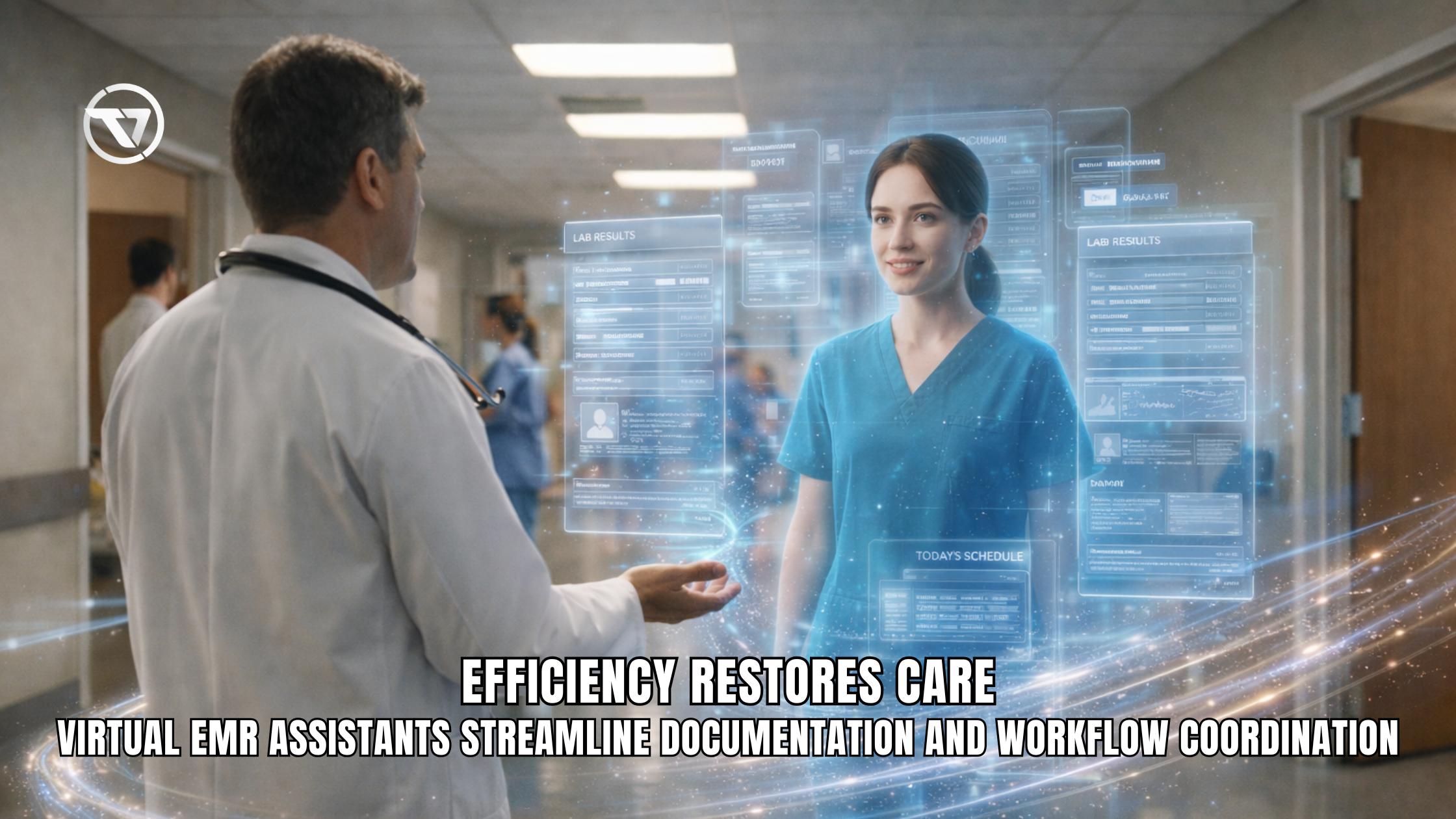 How a Virtual EMR Assistant Improves Healthcare Efficiency