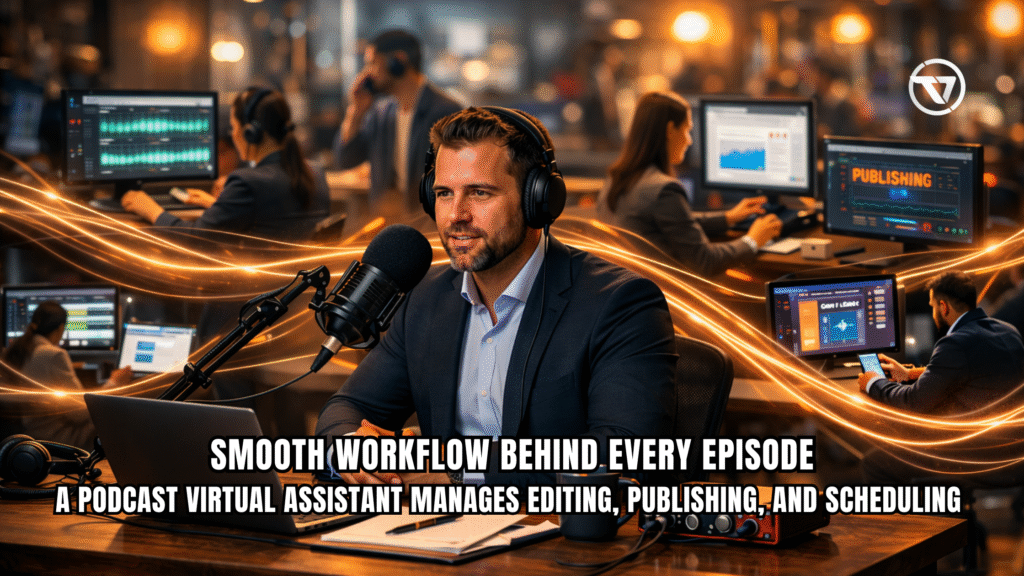 How a Podcast Virtual Assistant Improves Podcast Workflows