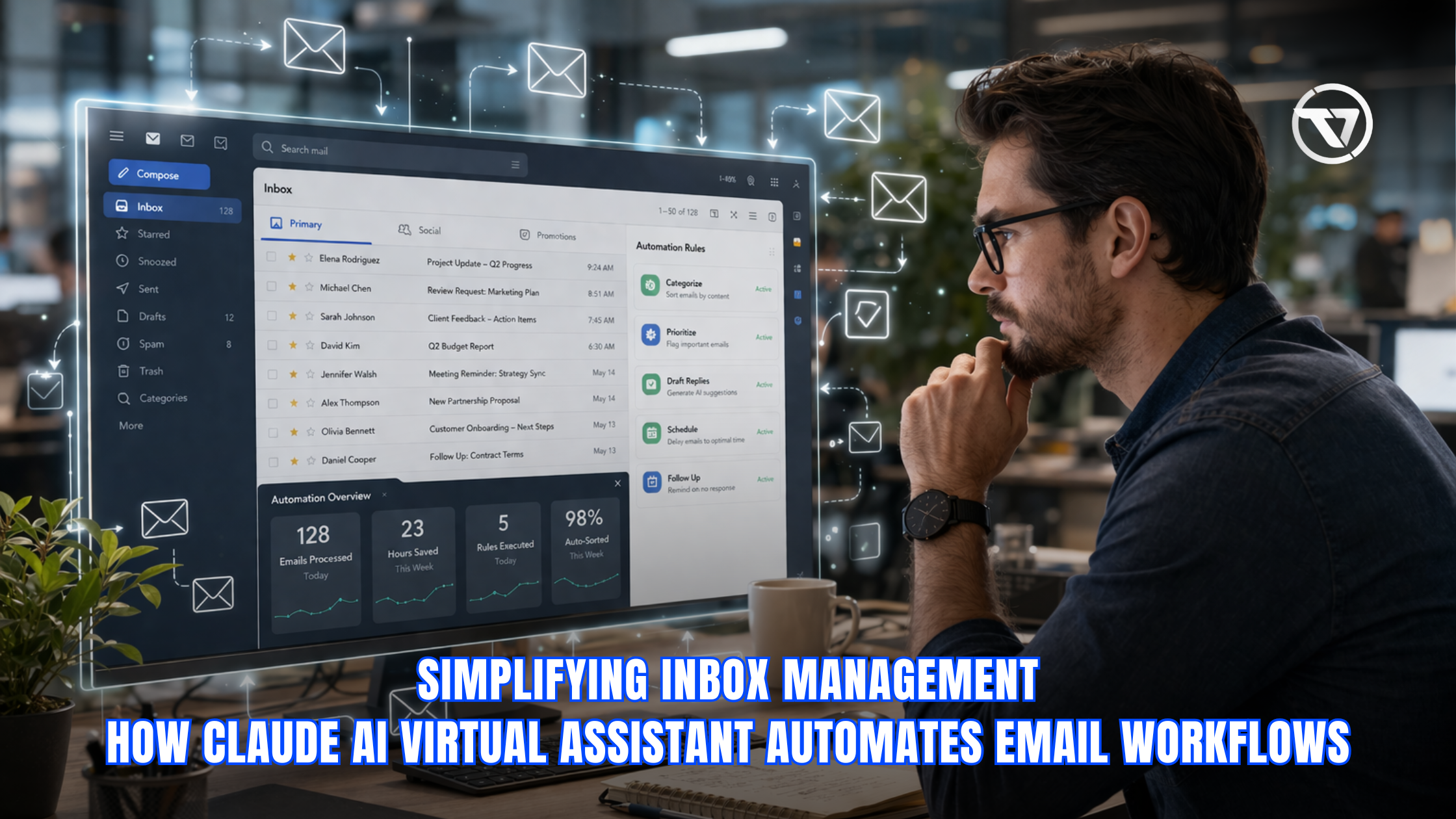 How Claude AI VAs Handles Email Management and Inbox Automation