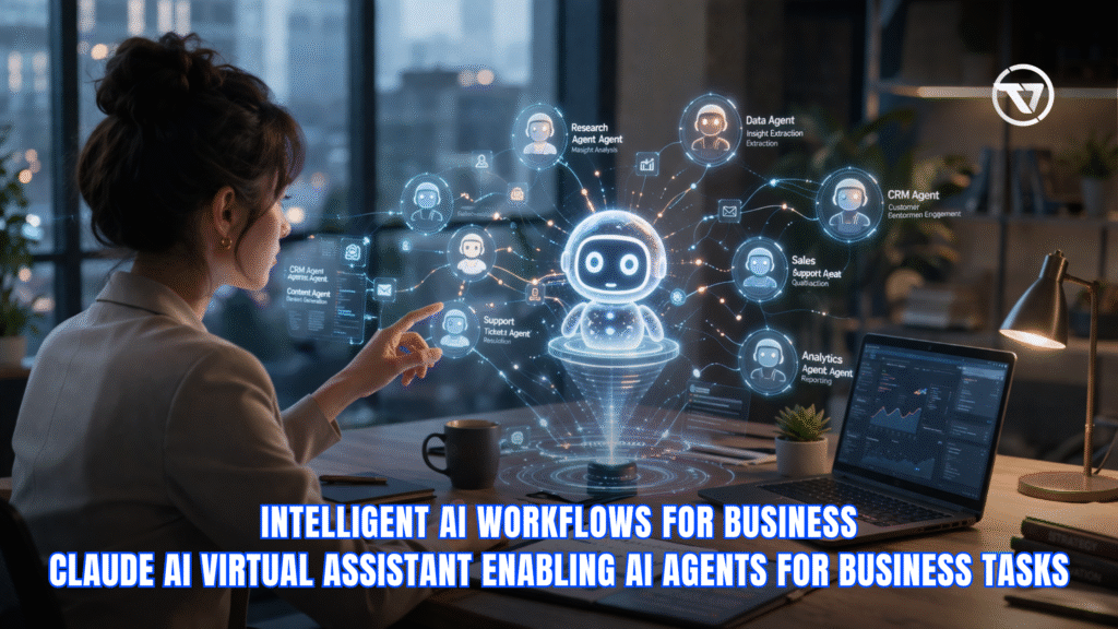 How Claude AI Virtual Assistant Builds AI Agents for Business Tasks