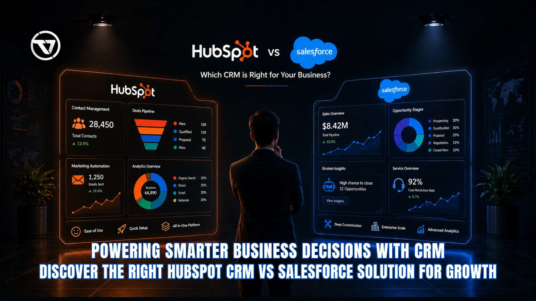 HubSpot CRM vs Salesforce: Which Is Better for Businesses in 2026