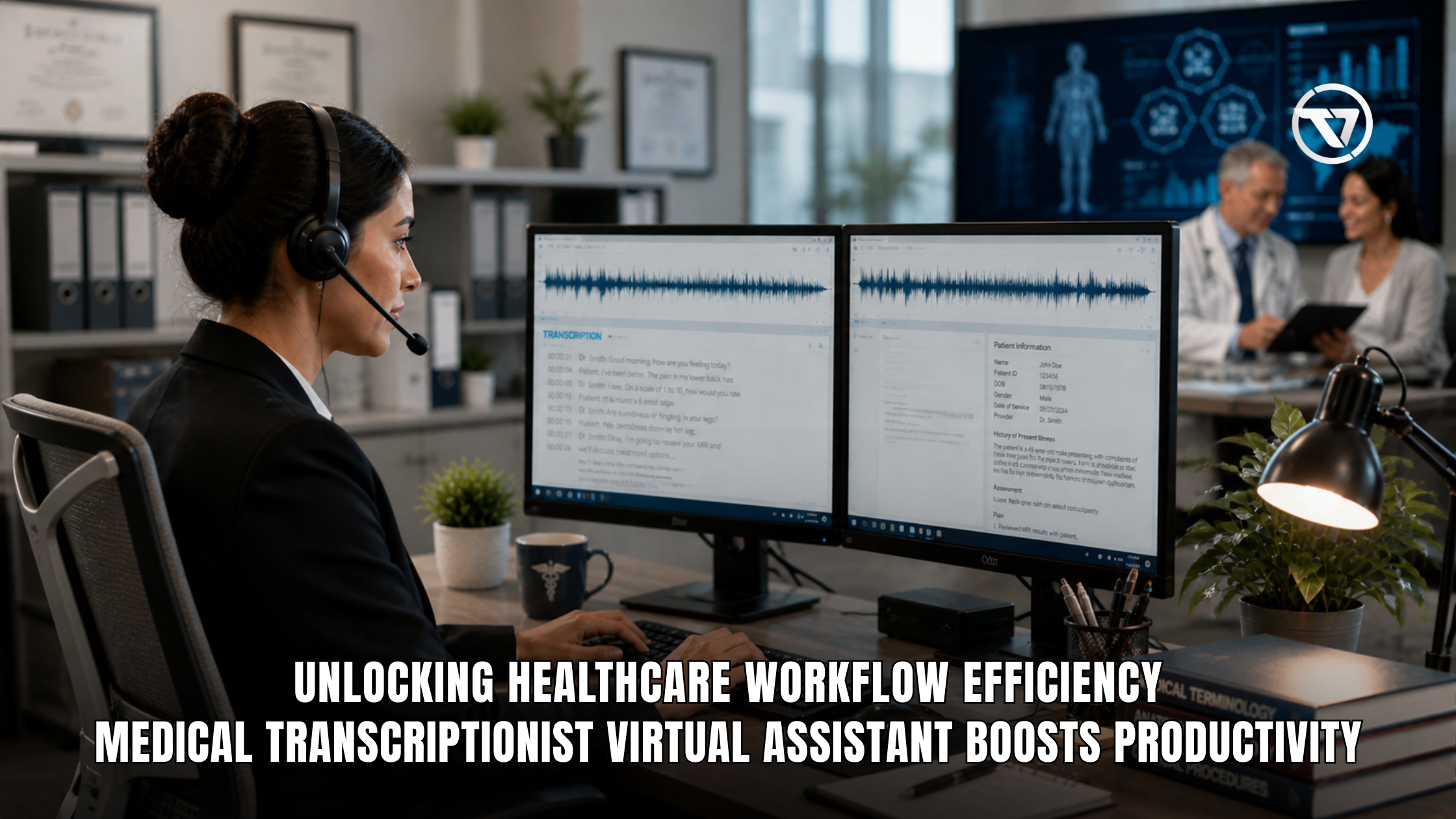 Medical Transcriptionist Virtual Assistant: Hidden ROI for Clinics