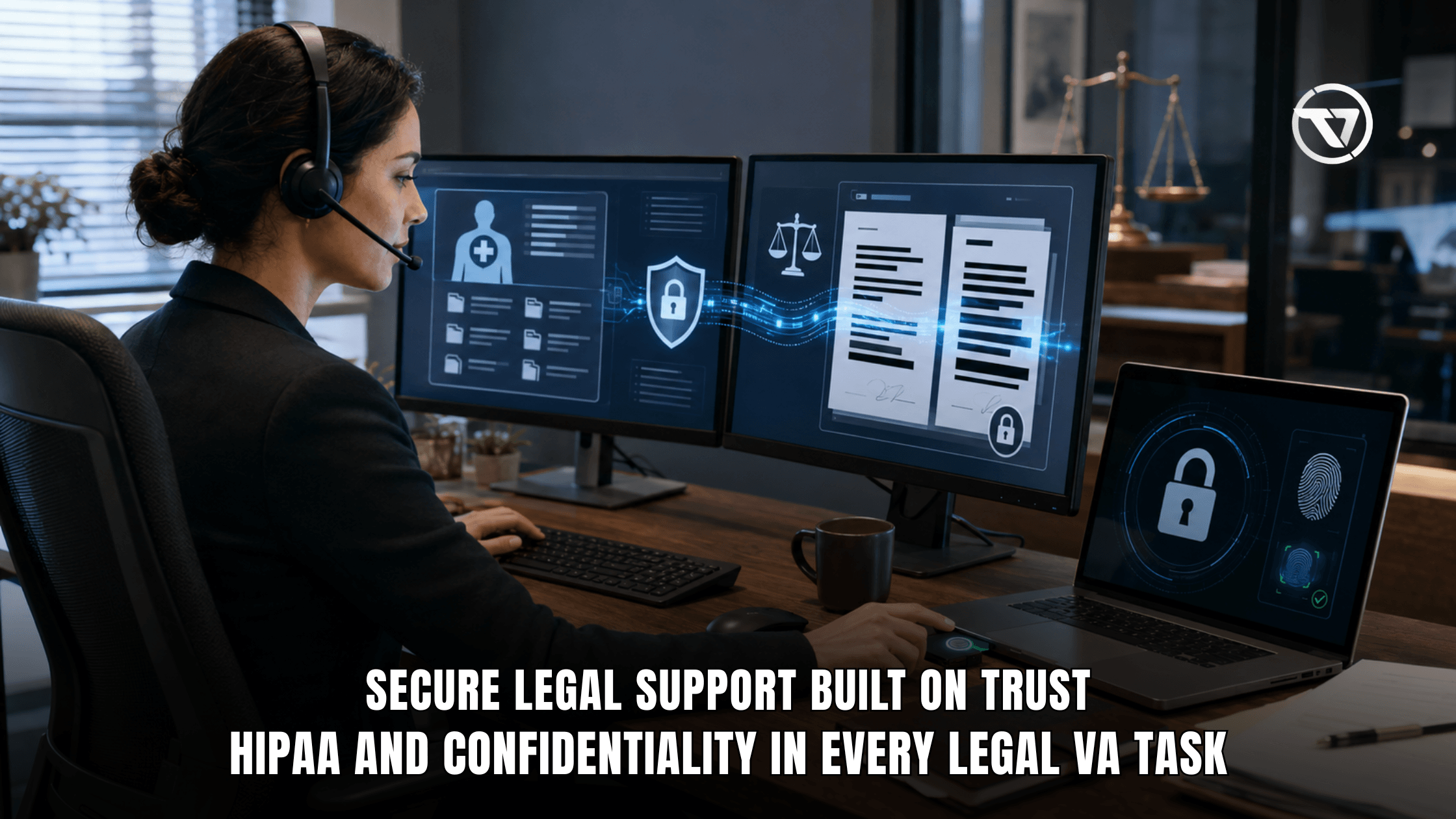 HIPAA and Confidentiality: How Legal VAs Handle Sensitive Data