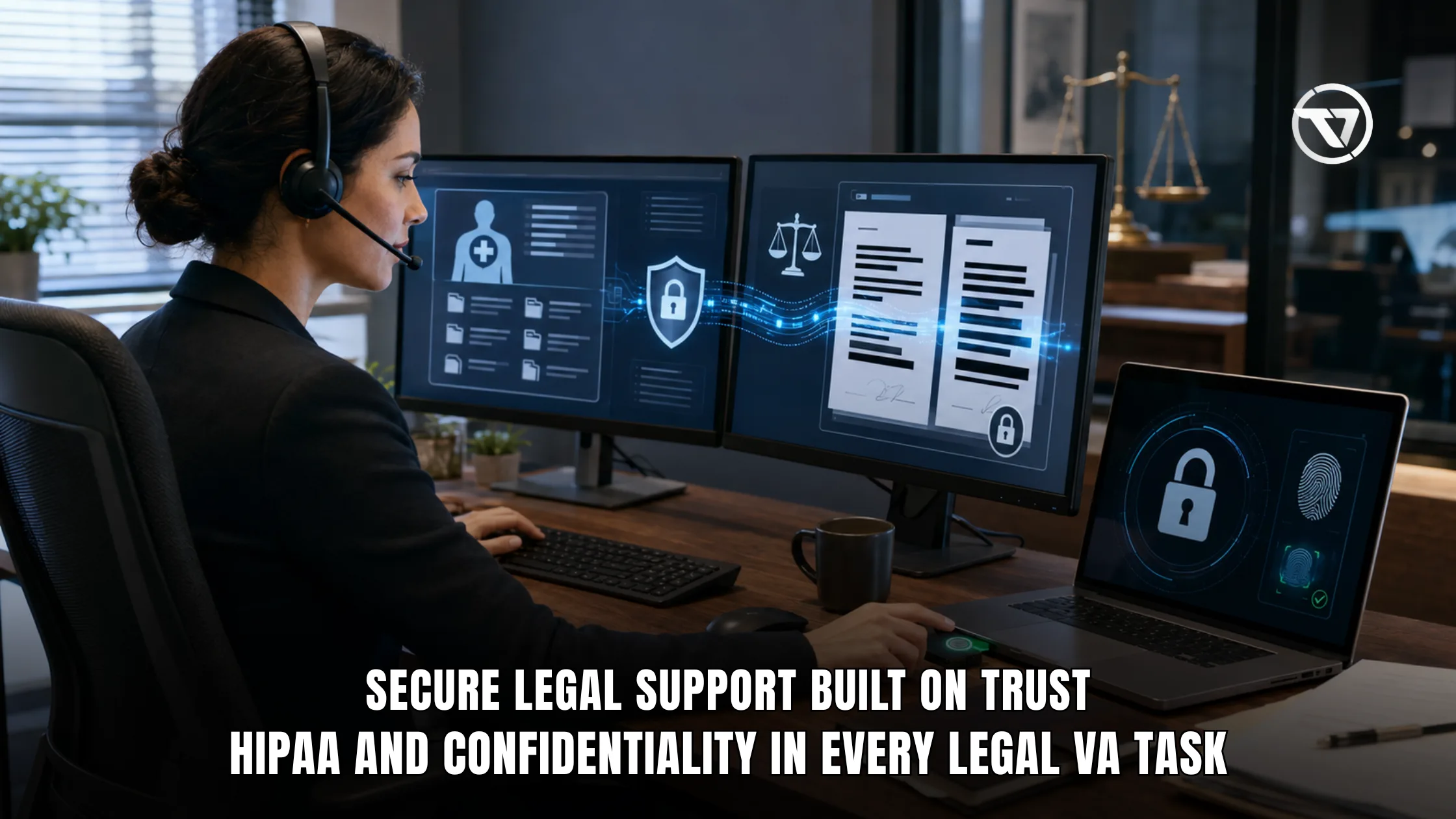 HIPAA and Confidentiality: How Legal VAs Handle Sensitive Data