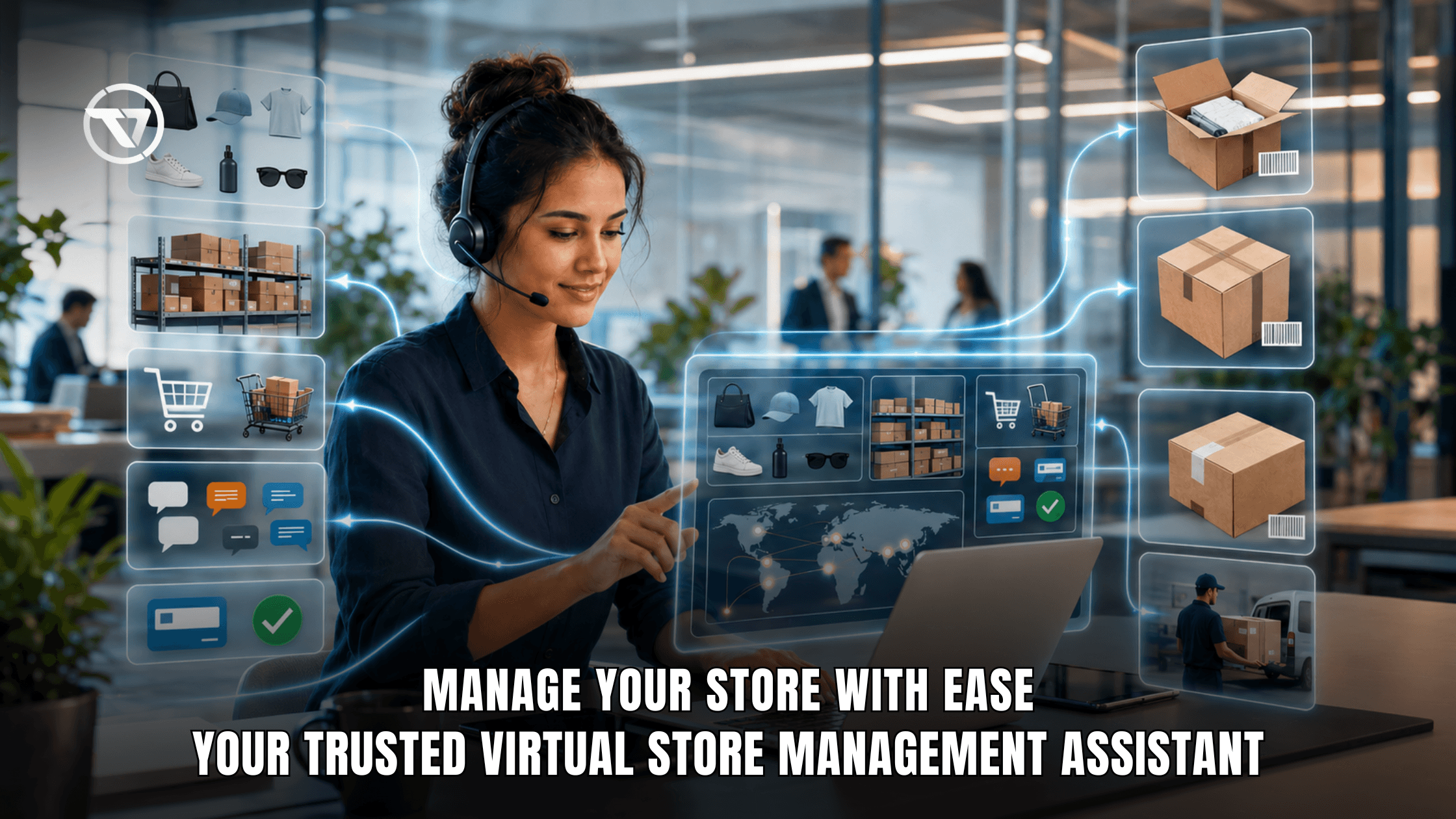 How a Virtual Store Management Assistant Simplifies E-commerce