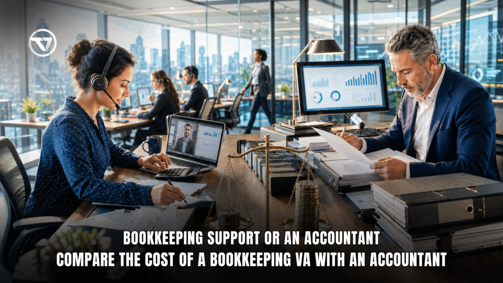 Bookkeeping VA vs Hiring an Accountant: Cost and Scope Comparison