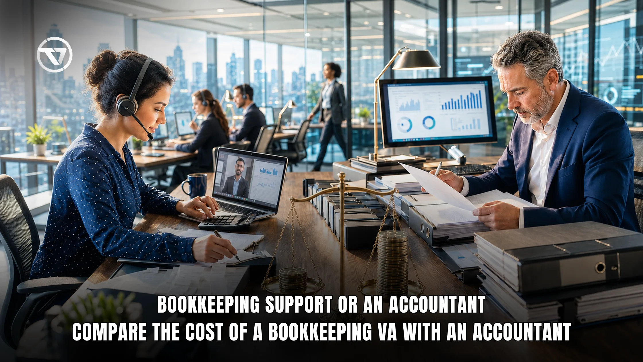 Bookkeeping VA vs Hiring an Accountant: Cost and Scope Comparison