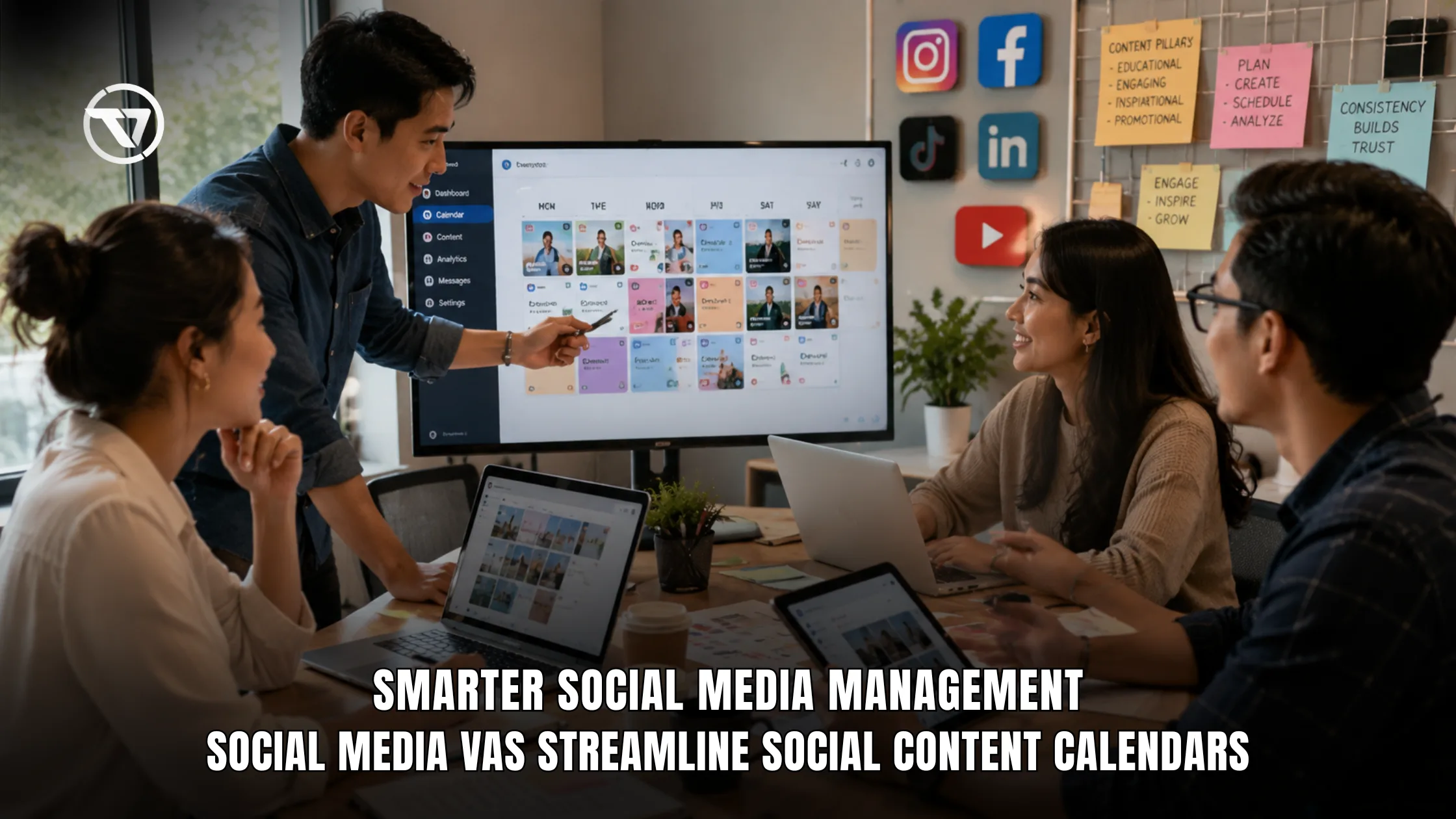 How Task Virtual's Social Media VAs Handle Content Calendars