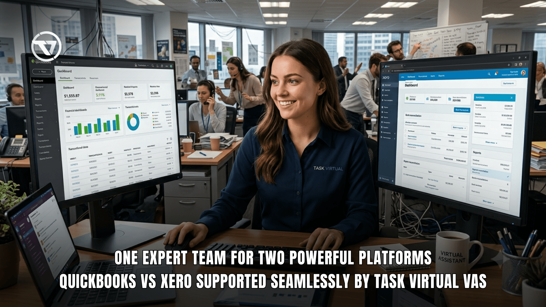 QuickBooks vs Xero: Which Does Task Virtual's VAs Support?