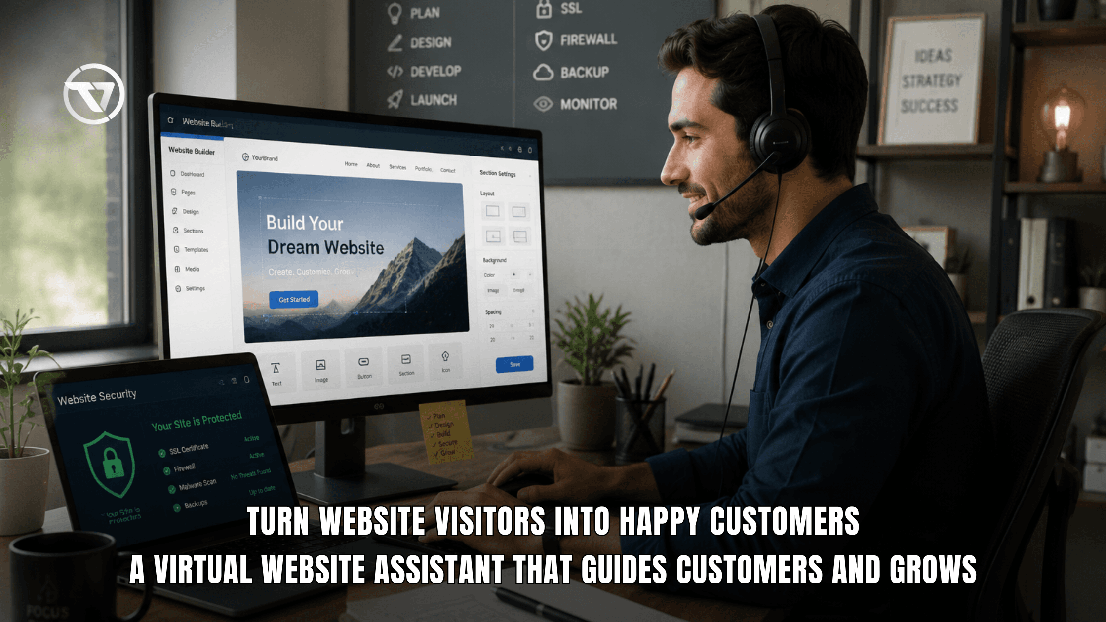 How a Virtual Website Assistant Improves Website Conversions