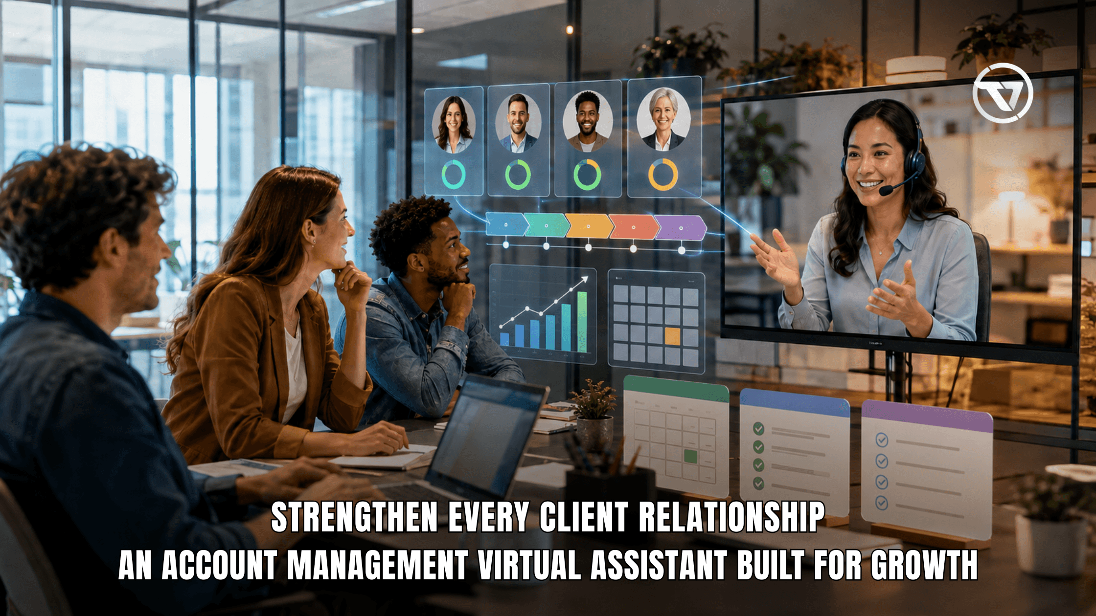 How an Account Management Virtual Assistant Benefits Your Team