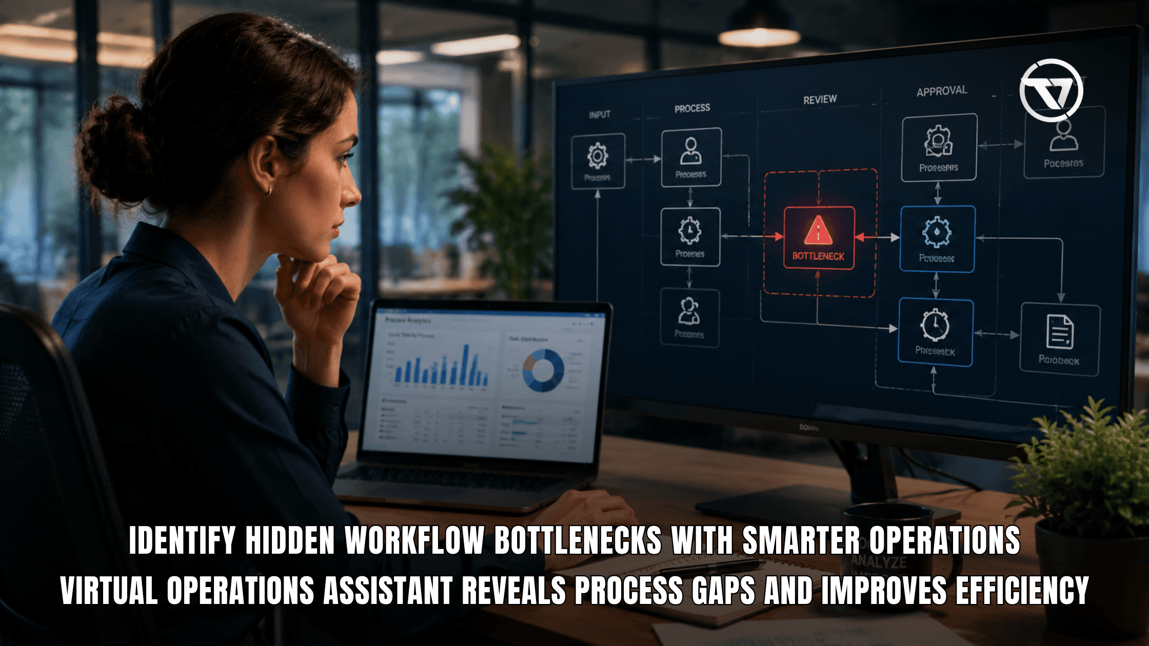 How a Virtual Operations Assistant Identifies Process Bottlenecks