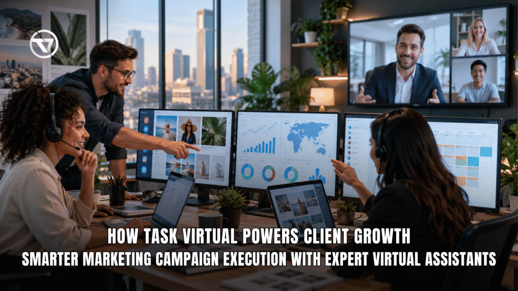 How Task Virtual runs a marketing campaign for clients