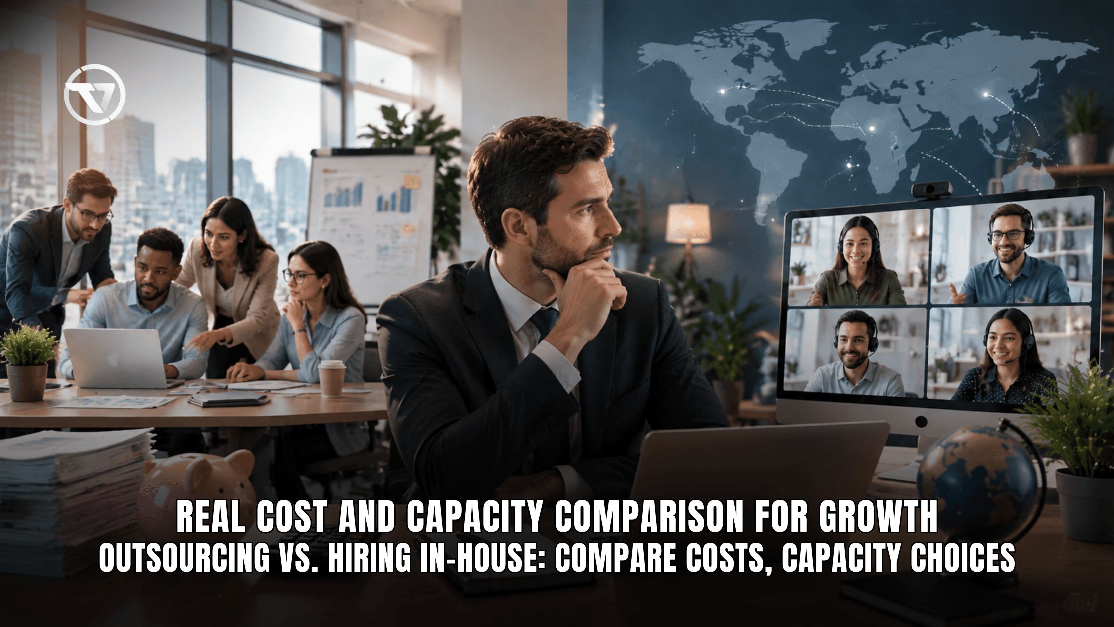 Outsourcing vs. Hiring In-House: A Real Cost and Capacity Comparison for Growing Businesses