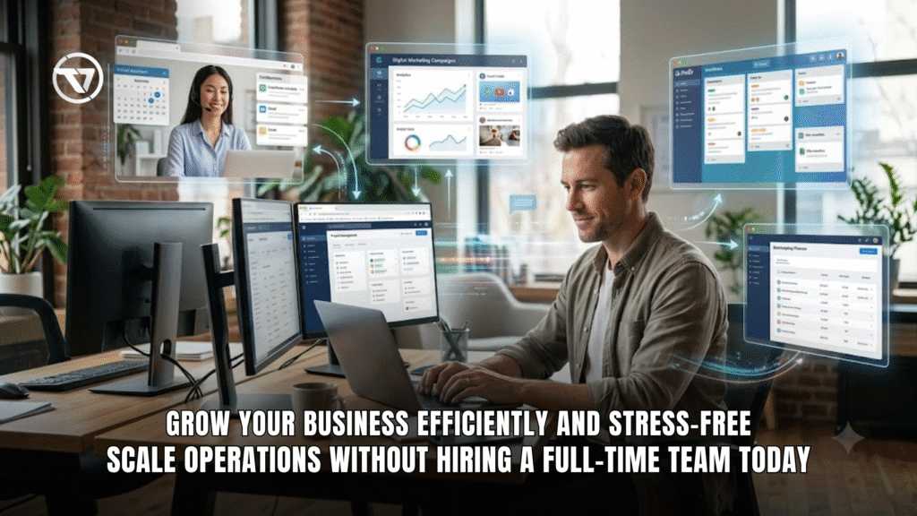 How to Scale Operations Without Hiring a Full-Time Team