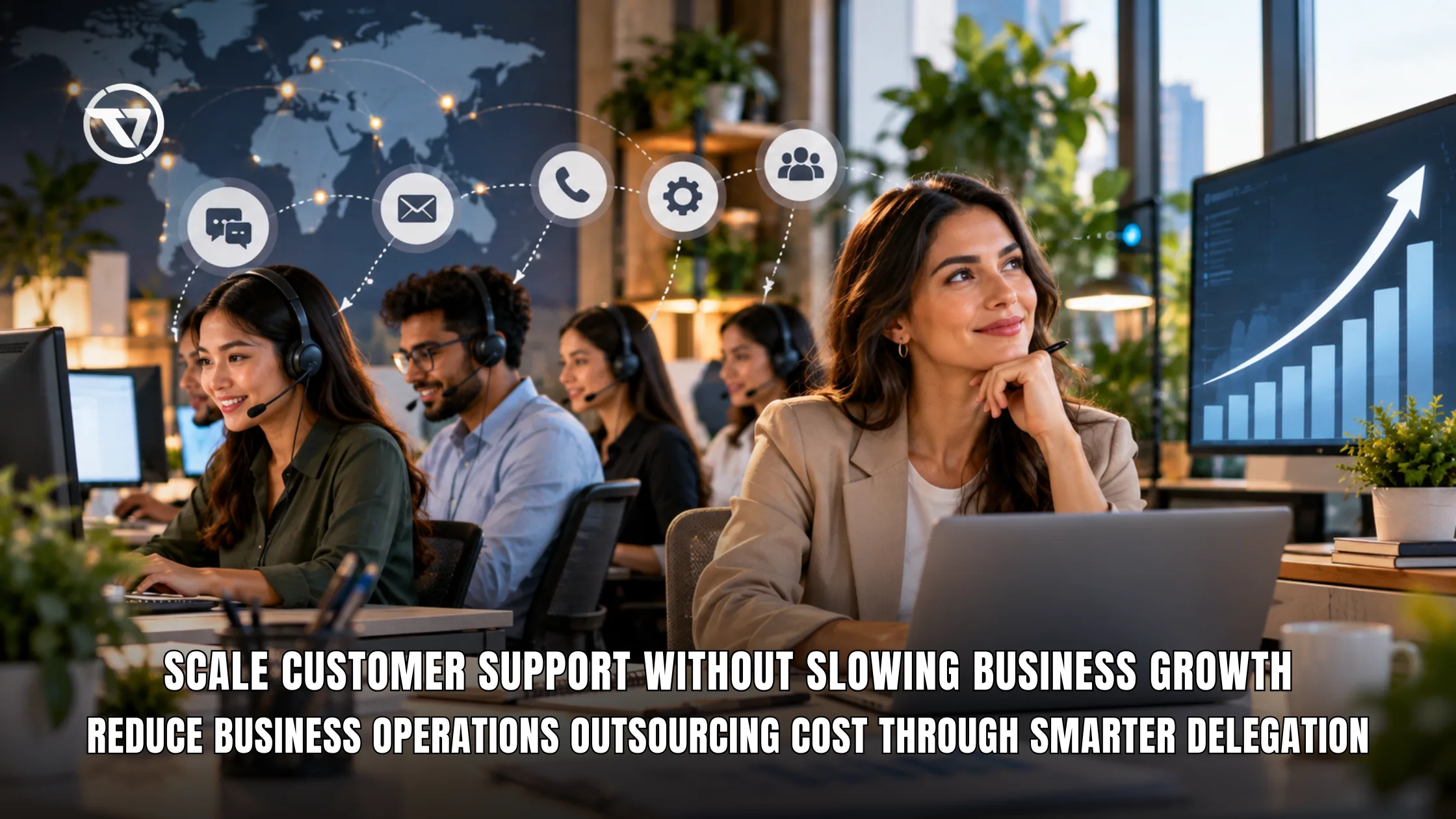 Customer Support Outsourcing for Growing Businesses: When to Start, What to Delegate